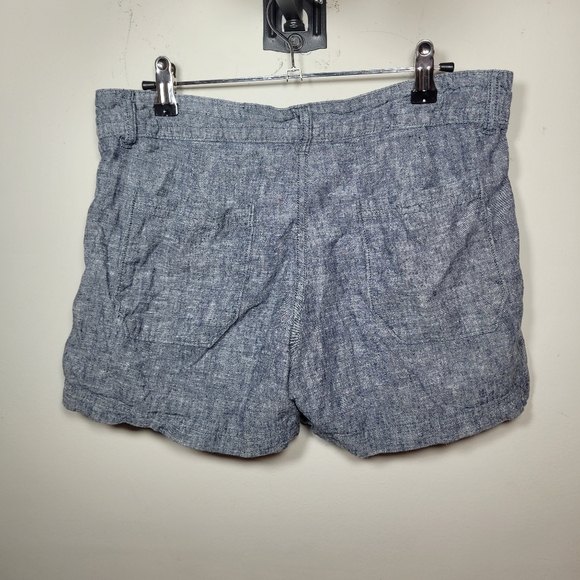 Patagonia Blue Island Hemp Organic Cotton Blend Shorts sz 6 - Picture 3 of 11